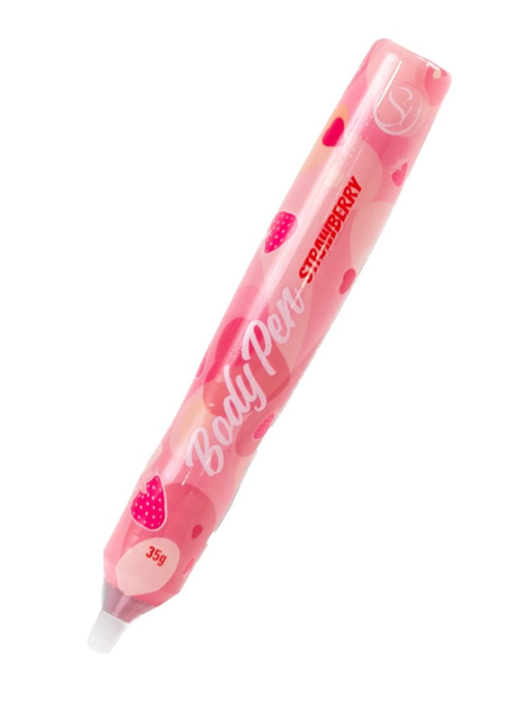 Stylo corporel bodypaint comestible fraise - SP6267